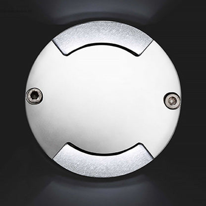 Round DC12V Modern Recessed LED Step Lights Waterproof Underground Garden Deck Lighting