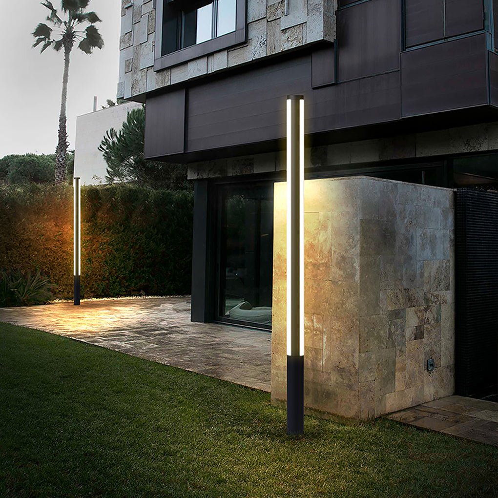 LED Pole Landscape Lighting Decorative Column Light Waterproof for Outdoor Courtyard