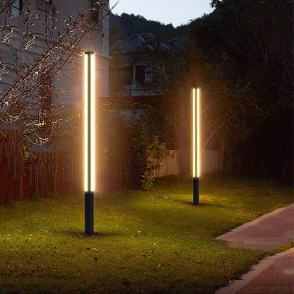 LED Pole Landscape Lighting Decorative Column Light Waterproof for Outdoor Courtyard