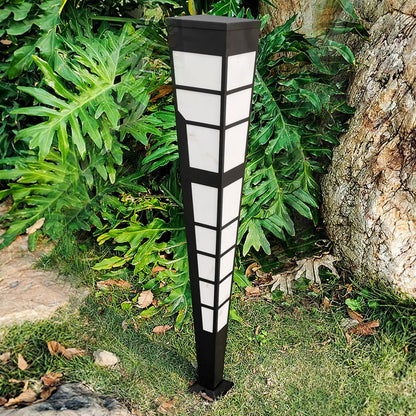 LED Outdoor Post Lights Garden Lights Outside Lights Geometric Shaped  Patio Lights