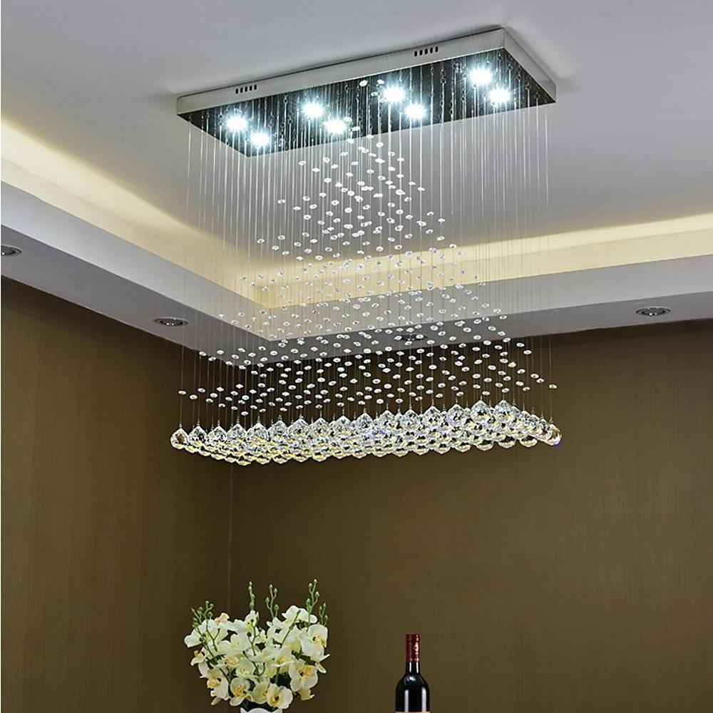 Modern Contemporary Chandeliers Crystal 5-Layer Large Chandeliers