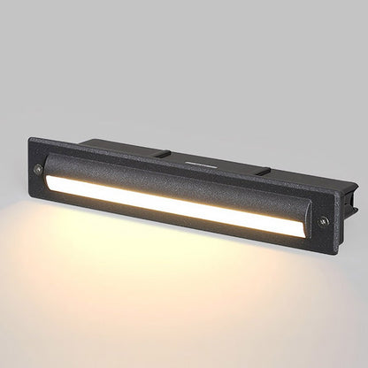 Long Strip Embedded Wall Light Corner Lights for Outdoor Garden Steps