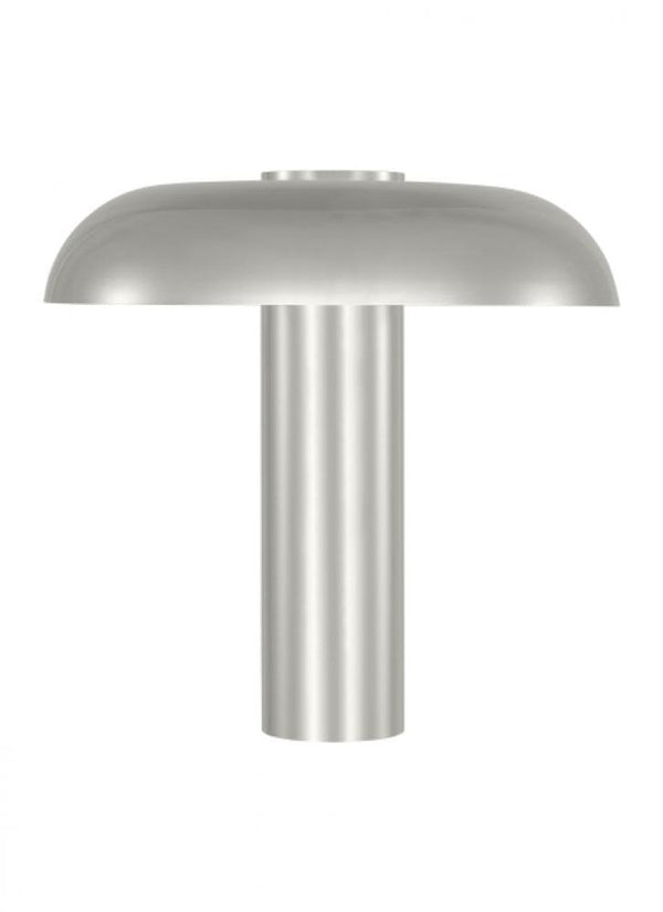 Medium Table Lamp, 1-Light, LED, Polished Nickel, 21"W (SLTB26627N 70PKK58)