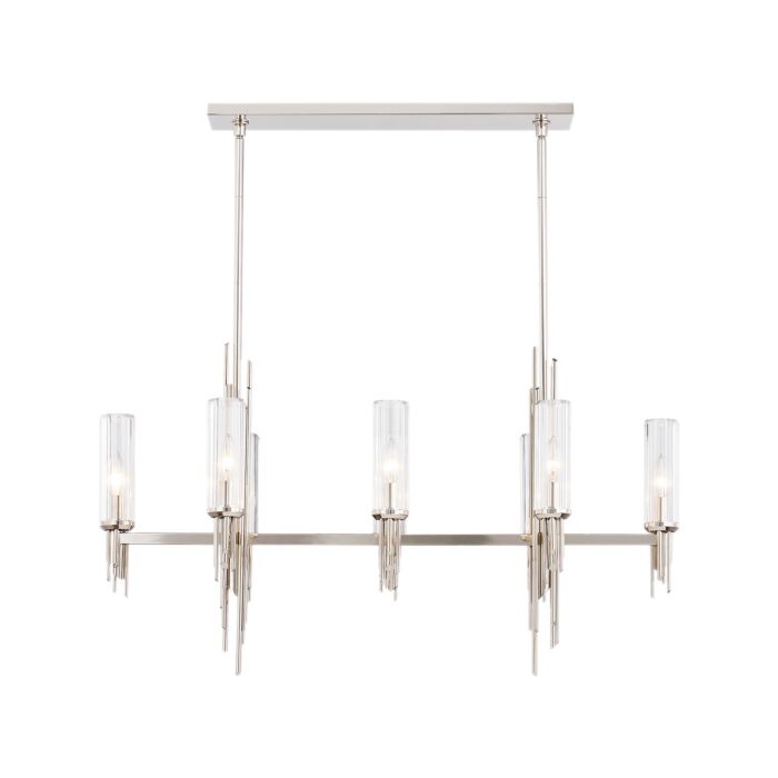 Torres 8-Light Pendant in Polished Nickel