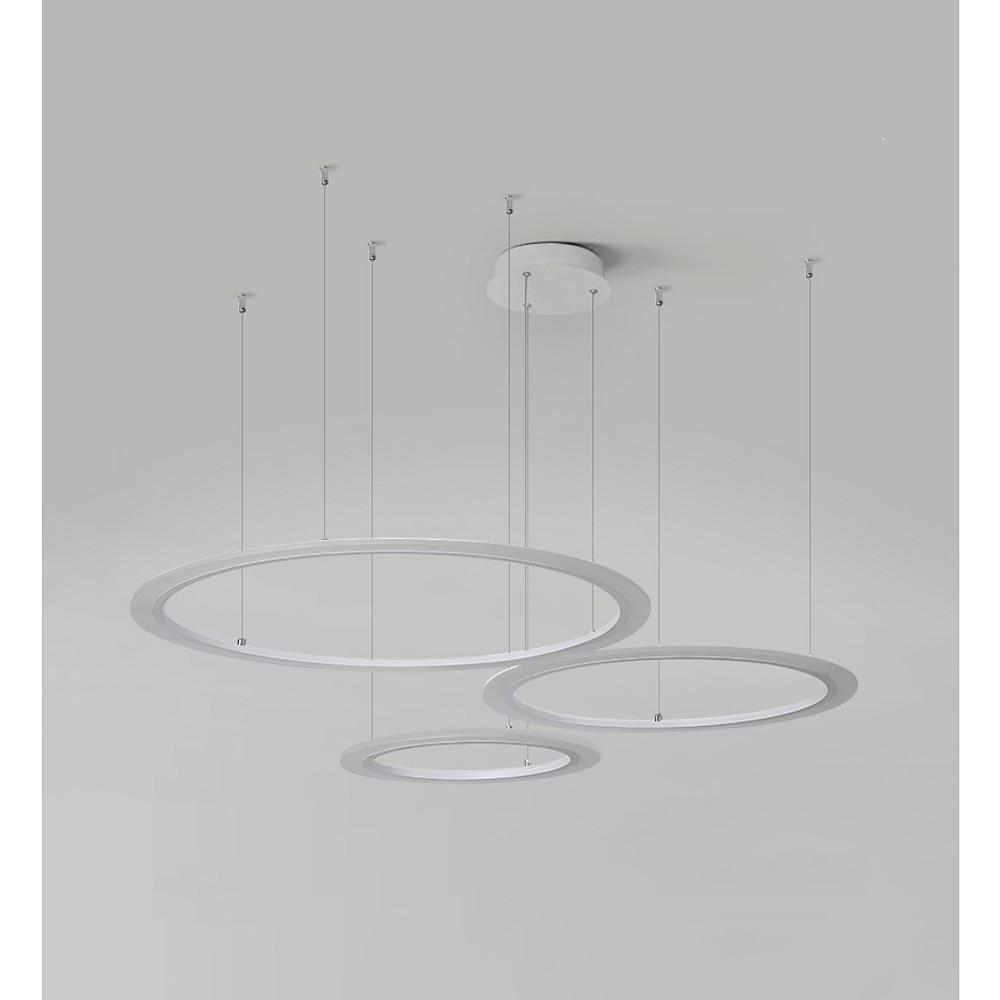 Artistic Circles LED Modern Chandeliers Hanging Ceiling Lights Pendant Light