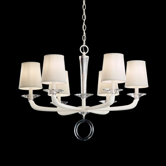 Emilea 6-Light Chandelier in Heirloom Bronze