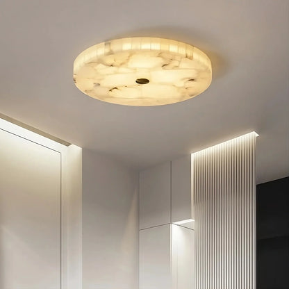 Moonshade Natural Marble Ceiling Light