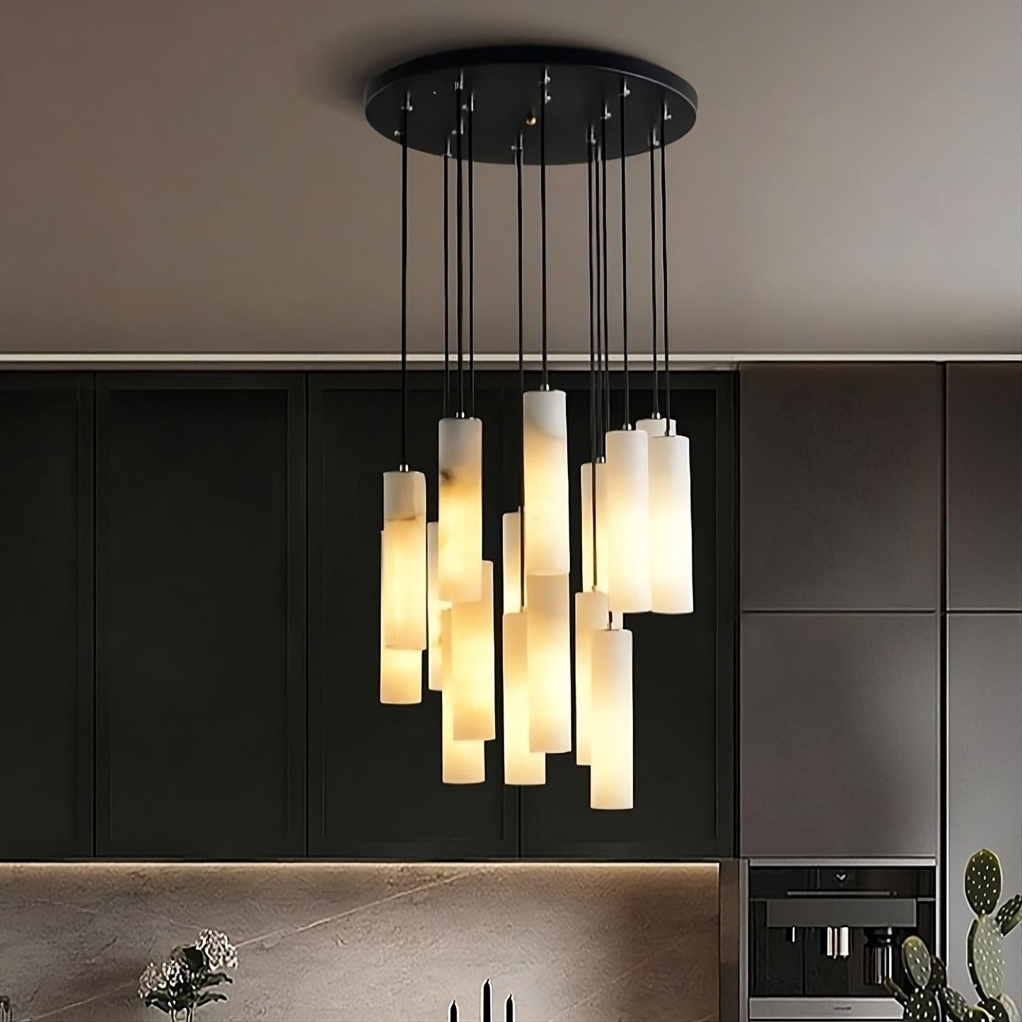 Moonshade? Marble Pendant Lighting Fixture