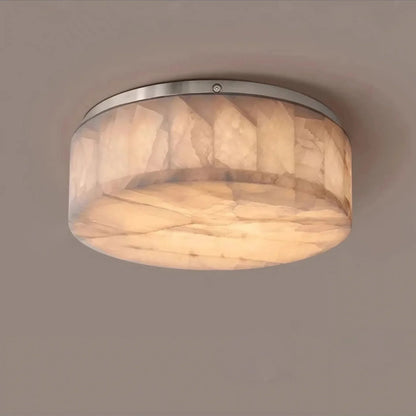 Moonshade Natural Marble Ceiling Light Fixture