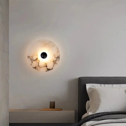 Moonshade Natural Marble Wall Sconce