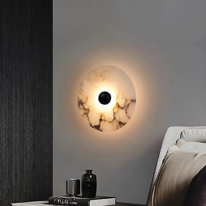 Moonshade Natural Marble Wall Sconce