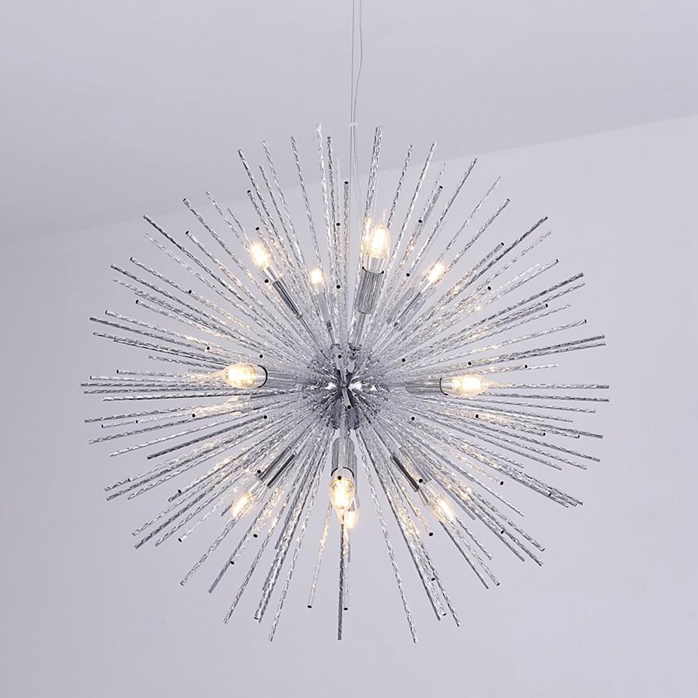 Unique Globe Design LED Electroplated Metal Modern Pendant Lighting