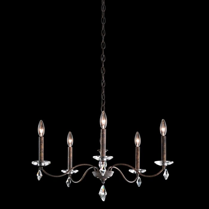 Modique 5-Light Chandelier in Ferro Black