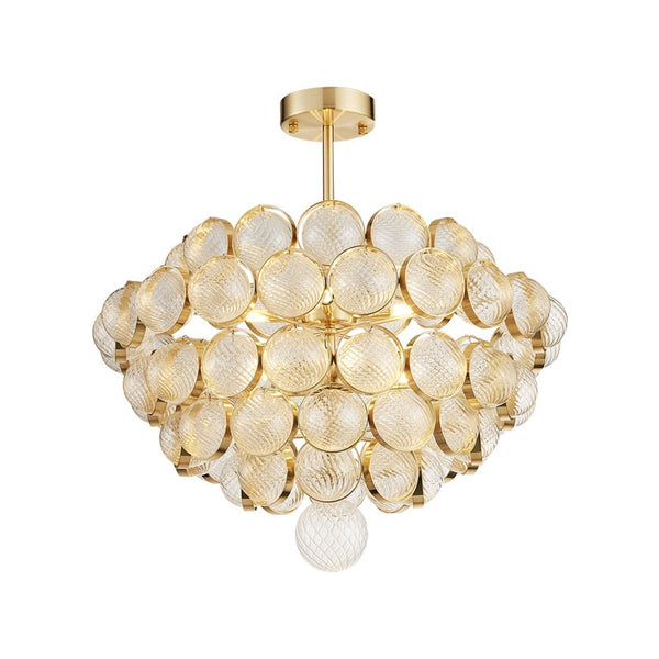 Postmodern style beautiful crystal 8 lights chandelier