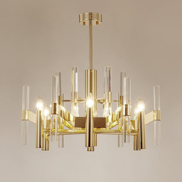 China modern crystal 6 lights indoor chandelier