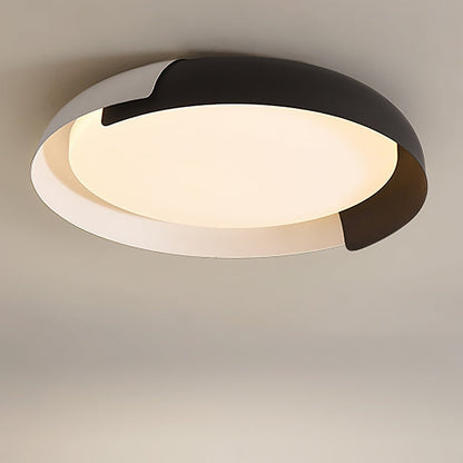 Minimalist LED Stepless Dimming Personality Round Ceiling Light for Bedroom