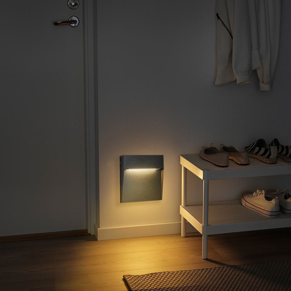 Minimalist Square Waterproof Stair Lights Step Lights Outdoor Wall Lights Stairway Sconces