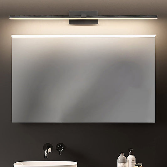 24''/31''/35'' Modern Linear Bathroom Vanity Light Bar with LED Mirror Wall Illumination