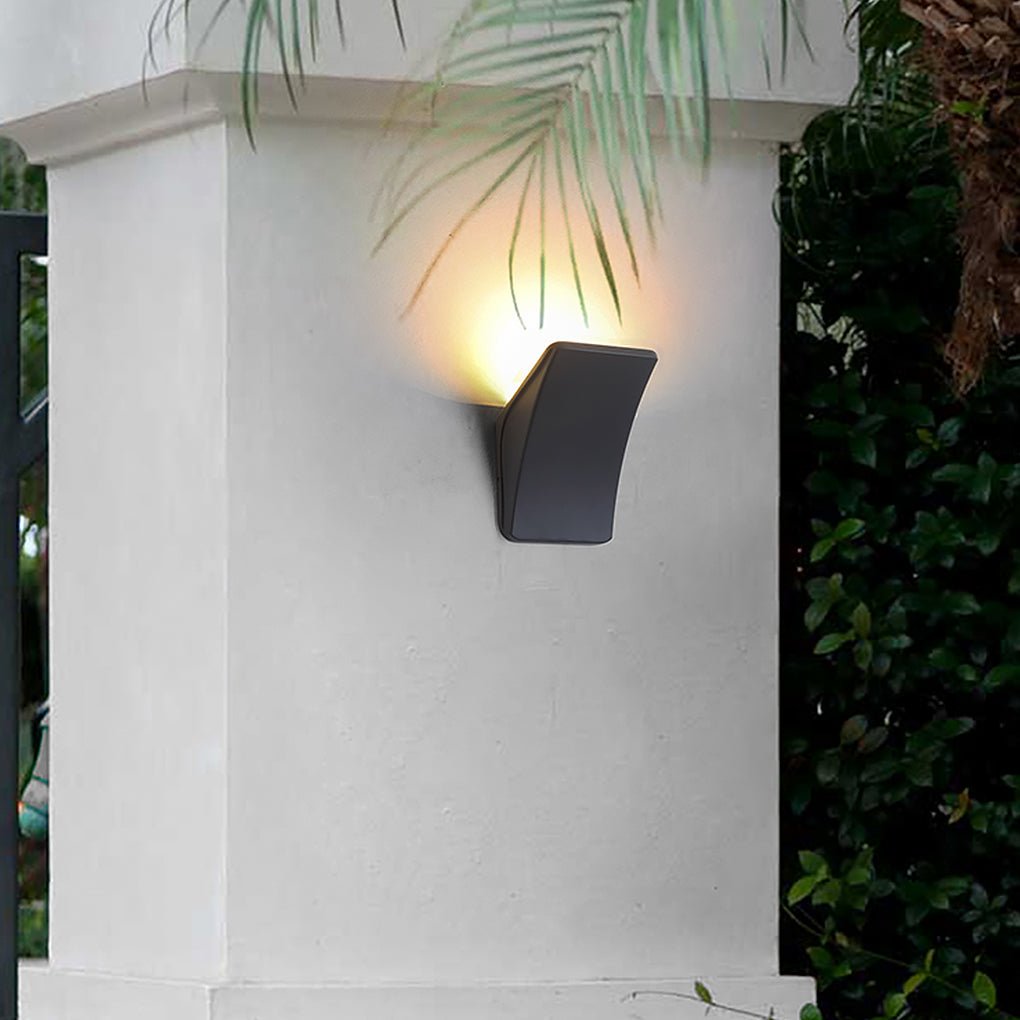 Unique LED 12W Black Modern Wall Sconces Wall Lamp Outdoor Wall Lights