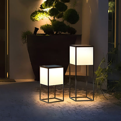 Modern Outdoor Post Lights Solar Deck Post Lights Garden Lights Outside Lights