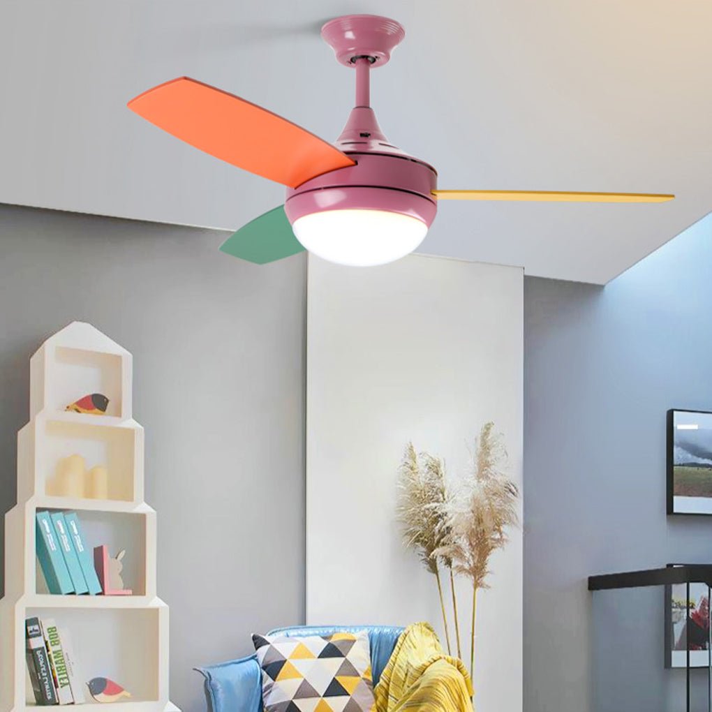 Modern Variable Frequency 6-gear Wind Speed Ultra Silent Kids Ceiling Fan