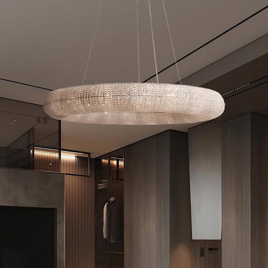 Bergamo Crystal Modern Chandelier