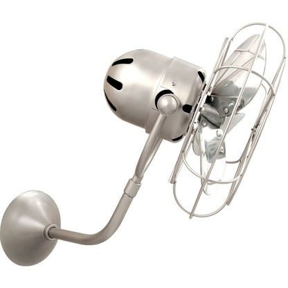 Michelle Parede 19 13" Wall Fan in Brushed Nickel