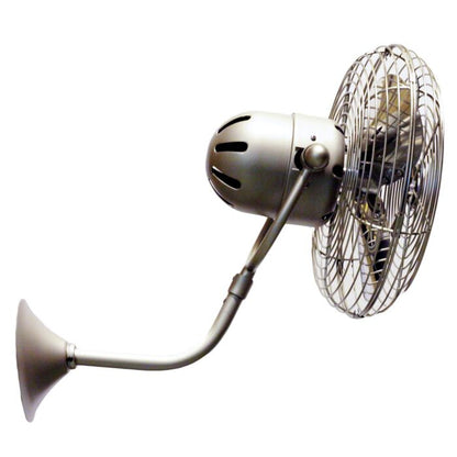 Michelle Parede 19 13" Wall Fan in Brushed Nickel