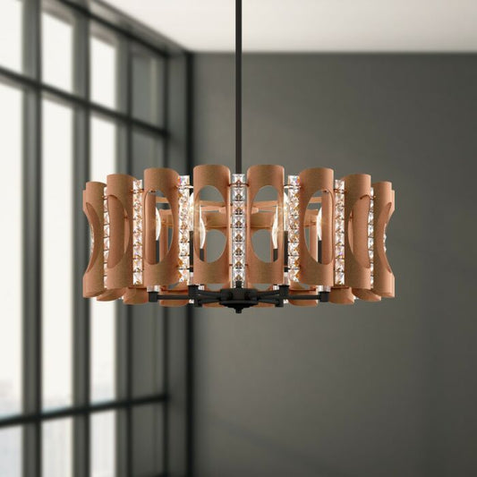 Twilight 6-Light Chandelier in Black