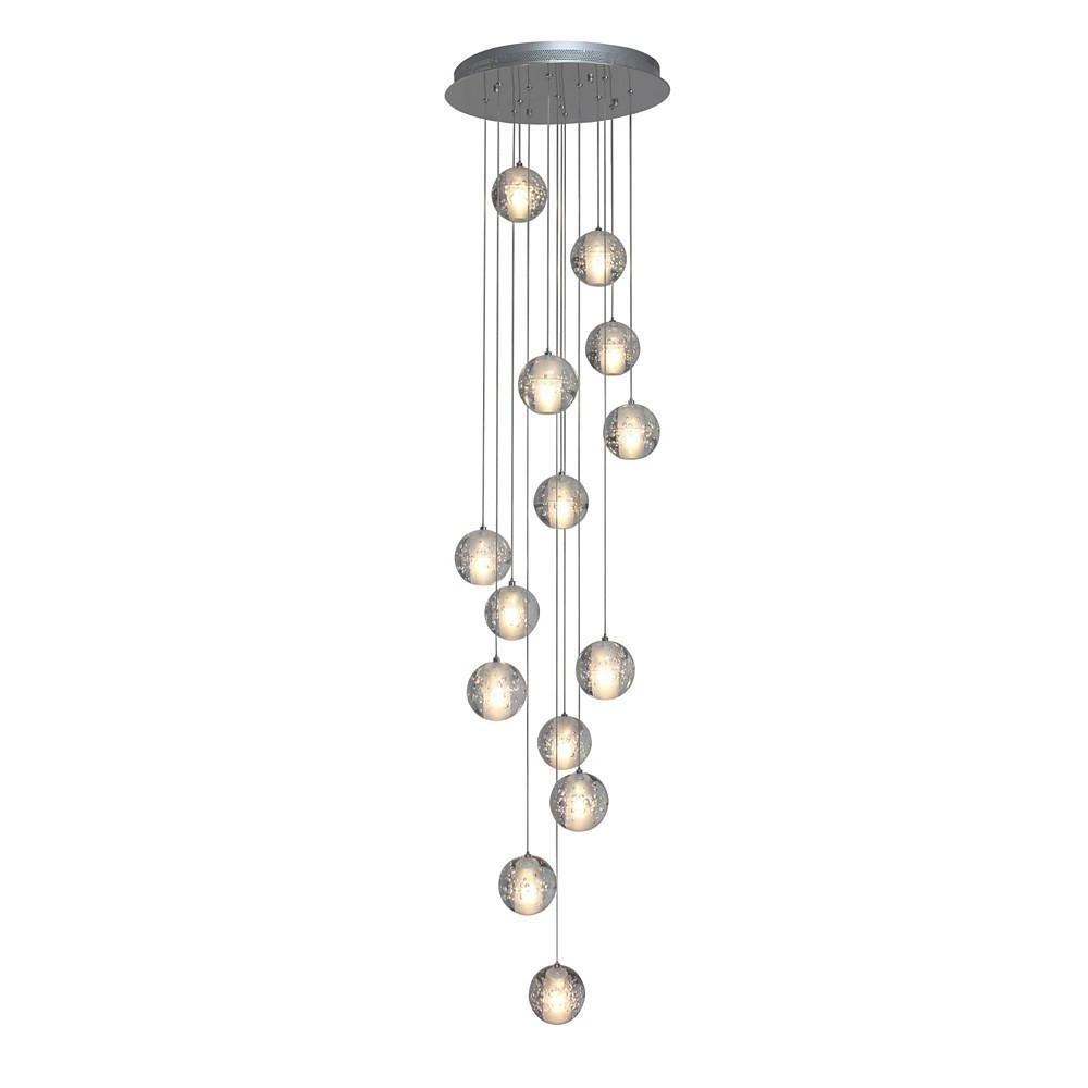 Modern Adjustable Chandelier Light Ceiling Light 14 Bulbs