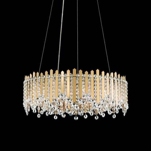 Chatter 12-Light Pendant in Gold Mirror