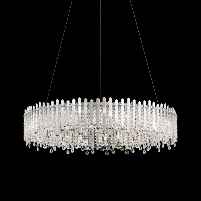 Chatter 18-Light Pendant in Stainless Steel