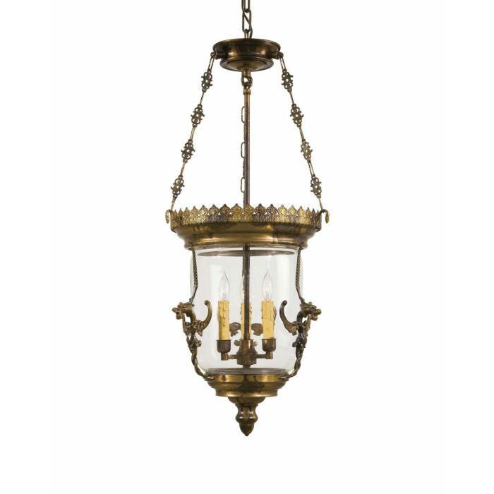 European 3-Light Foyer Light Pendant Light