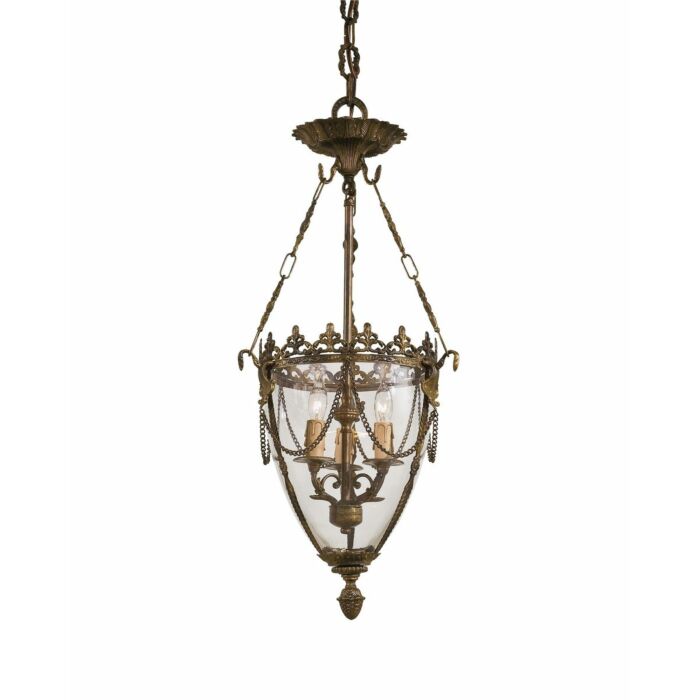 European 3-Light Foyer Light Pendant Light