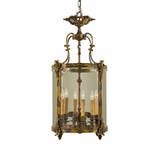 European 6-Light Foyer Light Pendant Light