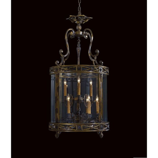 European 9-Light Foyer Light Pendant Light