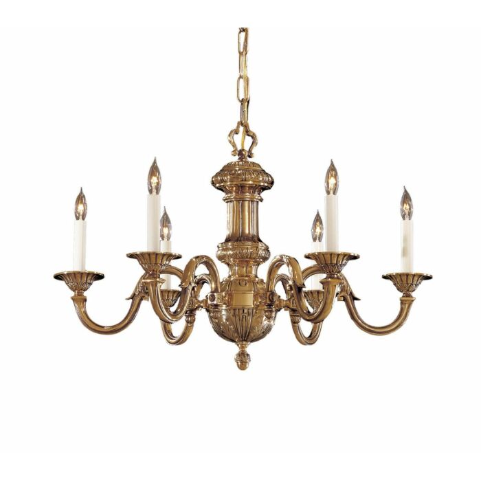 European 6-Light Chandelier