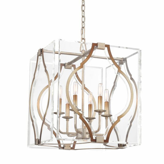 Brenton Cove Pendant Light in Gold Mist Gold Leaf