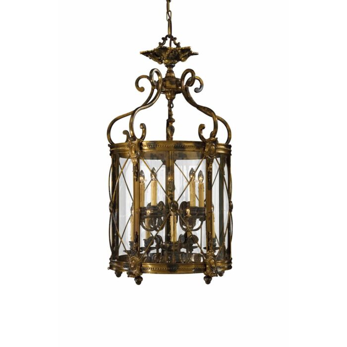 Vintage 10-Light Foyer Light Pendant Light