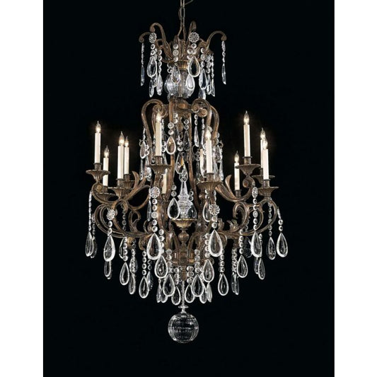 Vintage 12-Light Chandelier