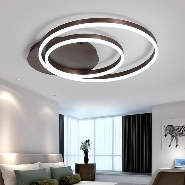 Multi Circles Dimmable LED Modern Flush Mount Ceiling Lights Ceiling Lamp