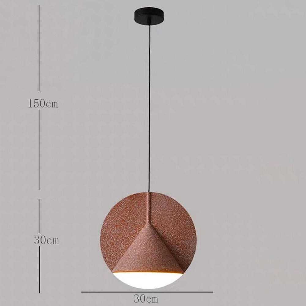 Circular Cone Metal LED Industrial Pendant Lighting Kitchen Island Lighting