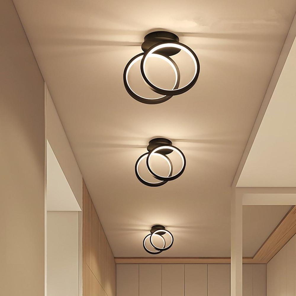 2 Ring Flush Mount Ceiling Light Minimalist LED Light