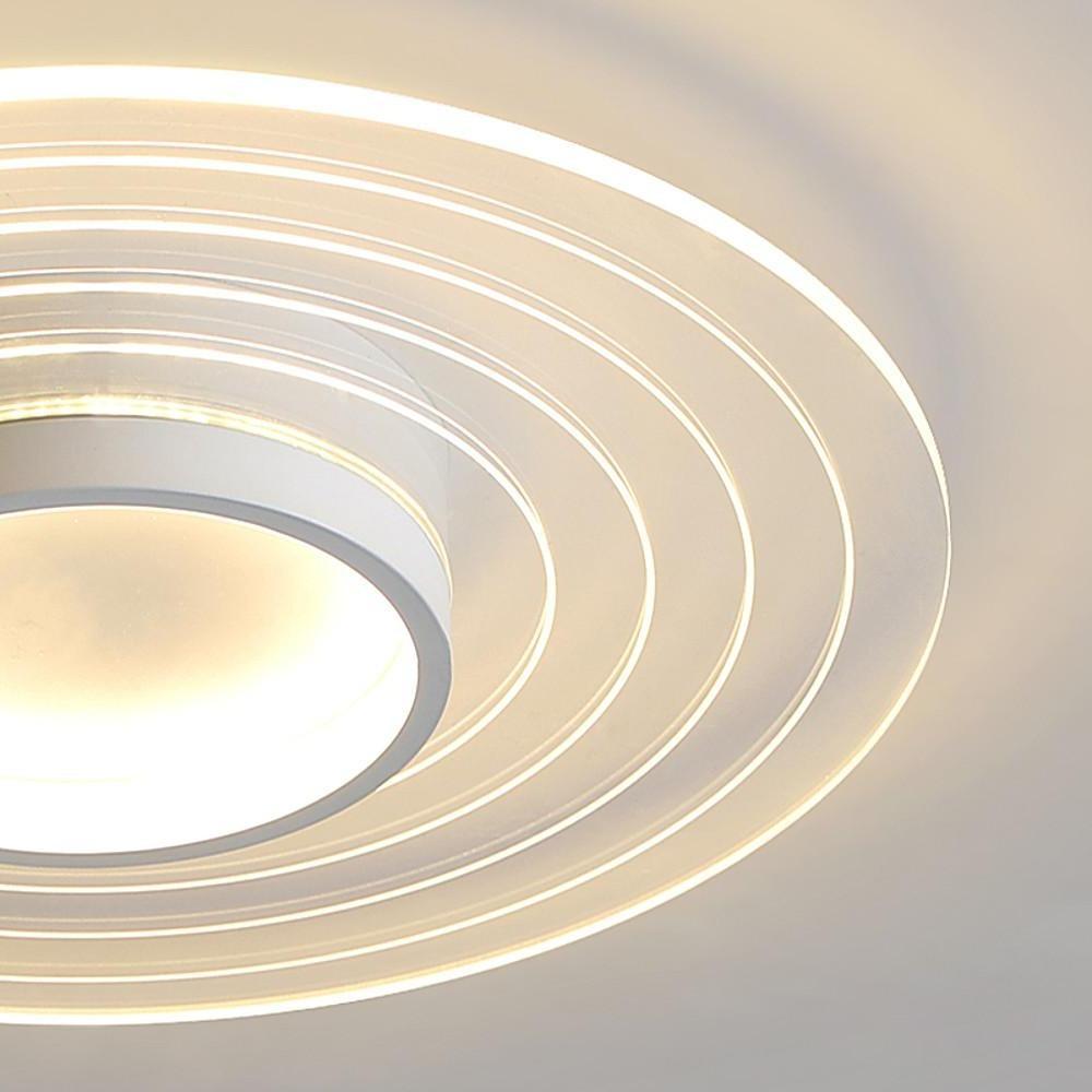 Multiple Circles Dimmable LED Modern Flush Mount Lighting Ceiling Lights