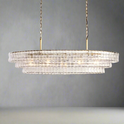 Riviera Vintage Crystal Dining Room Chandelier