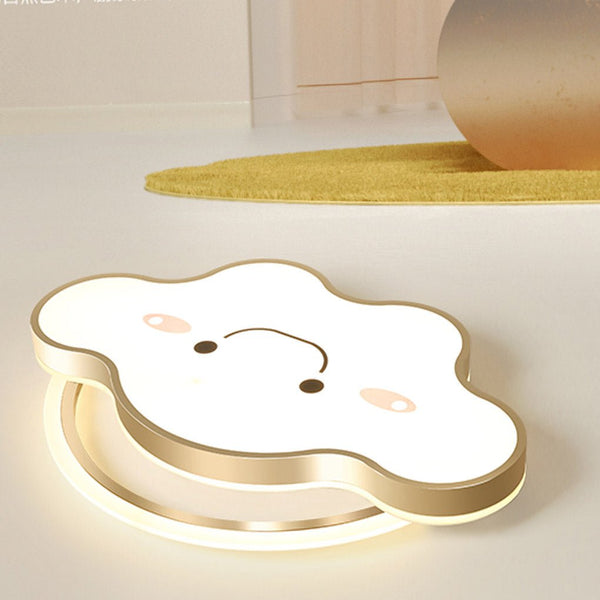 Nordic Cartoon Cloud Three Tone Light LED Dimmable Decorative Ceiling Lamp