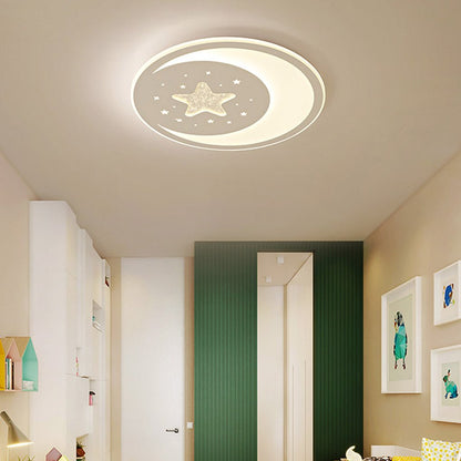 Nordic Creative LED Ultra Thin 3-color Adjustable Ceiling Light with Remote Control