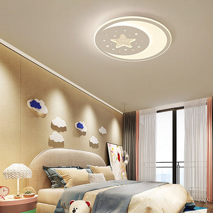 Nordic Creative LED Ultra Thin 3-color Adjustable Ceiling Light with Remote Control