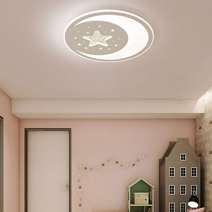 Nordic Creative LED Ultra Thin 3-color Adjustable Ceiling Light with Remote Control