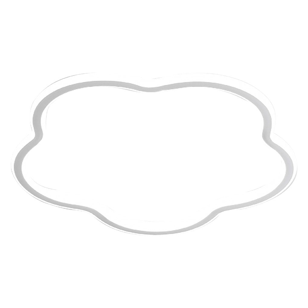 Nordic Creative Ultra-thin Cloud Shape Three Color Adjustable LED Ceiling Lamps